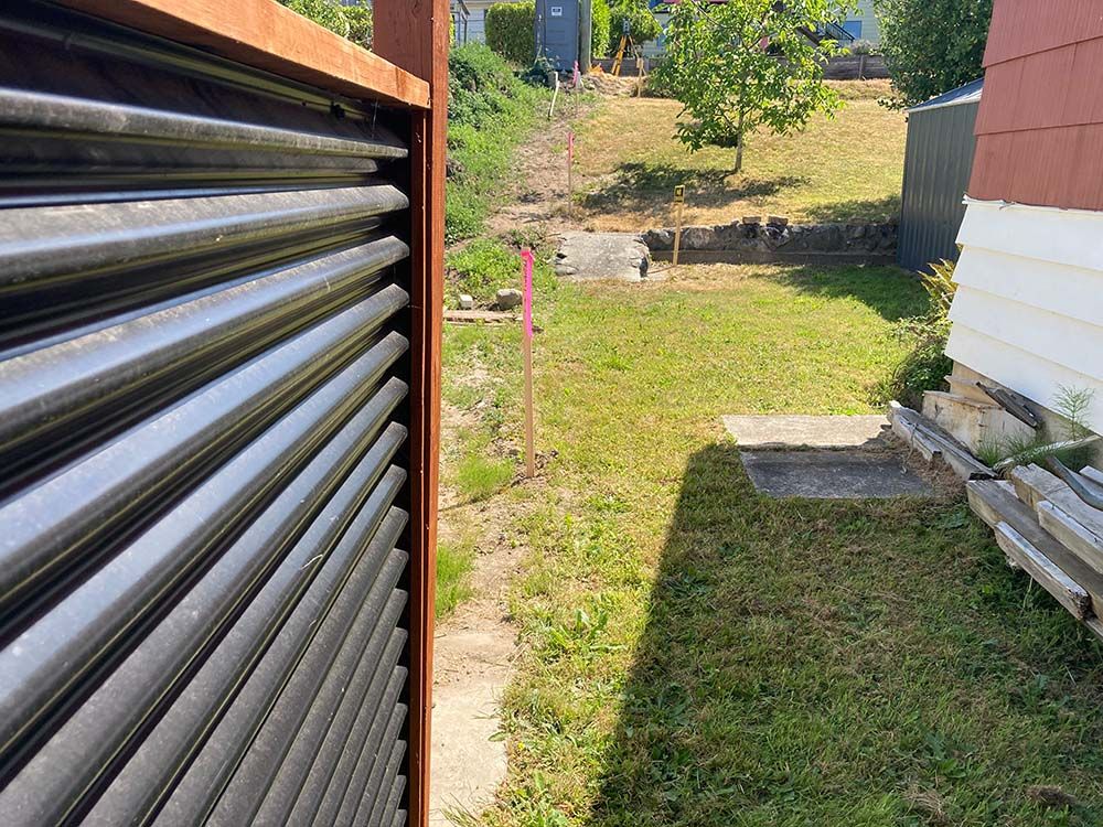 An example of boundary re-establishment