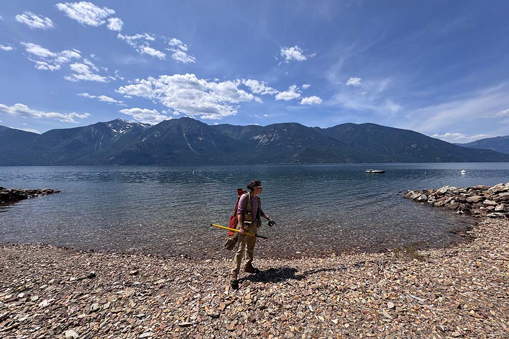 One of our workers in beautiful Creston