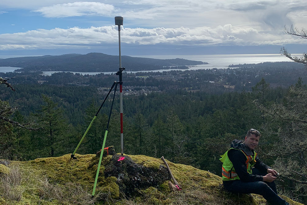 Enjoying the view on Phillips Road